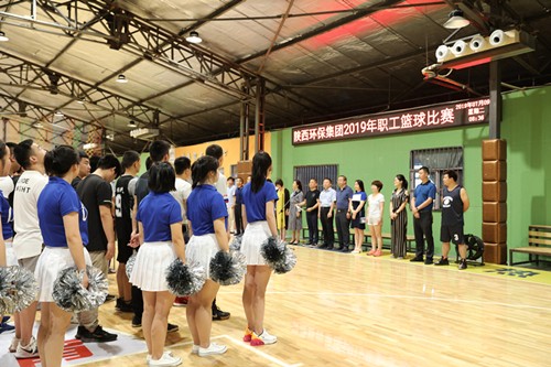 CG电子游戏集团2019年职工篮球角逐拉开战幕