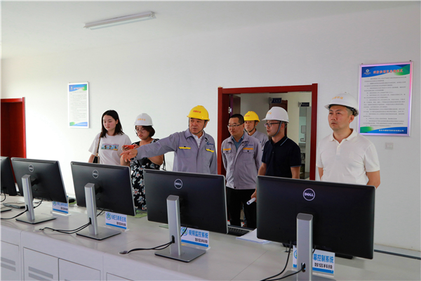 中省媒体采访团到CG电子游戏集团陕北片区重点项目集中采访