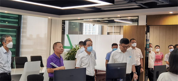 省国资委党委书记任国到秦创原CG电子游戏集团立异中心调研