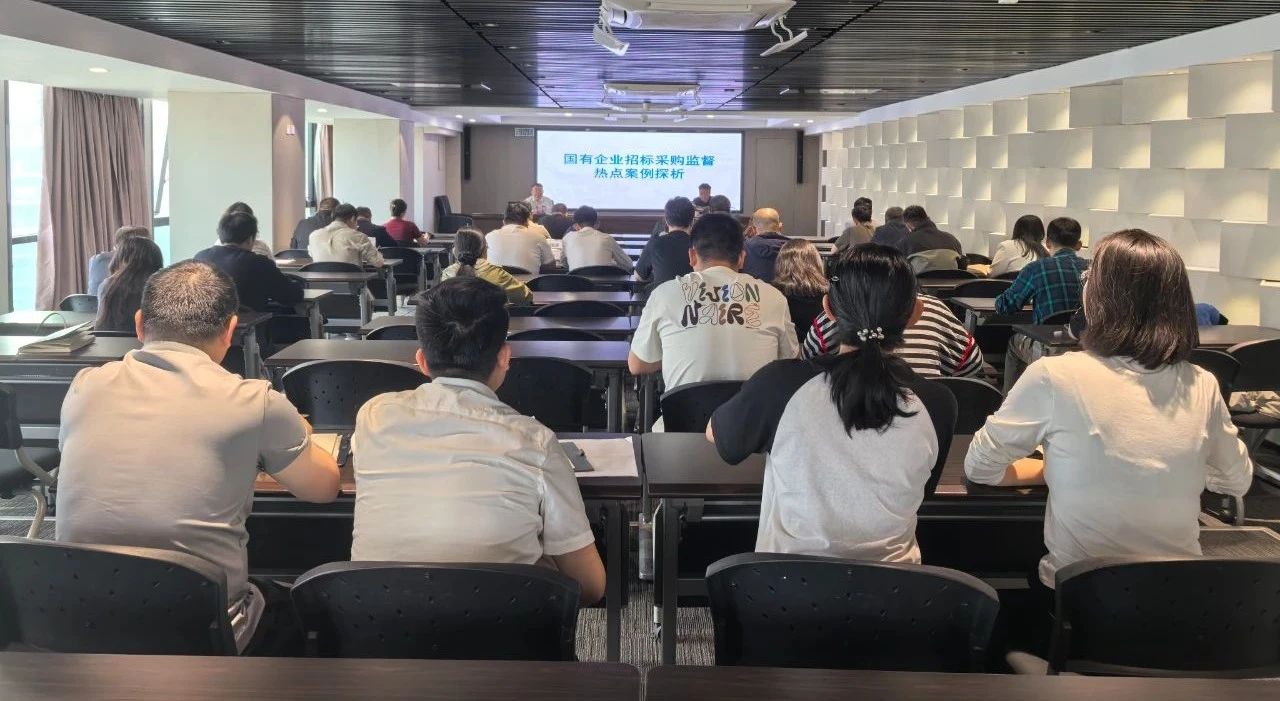 CG电子游戏集团举行2025年第二期招标与采购治理专项培训会